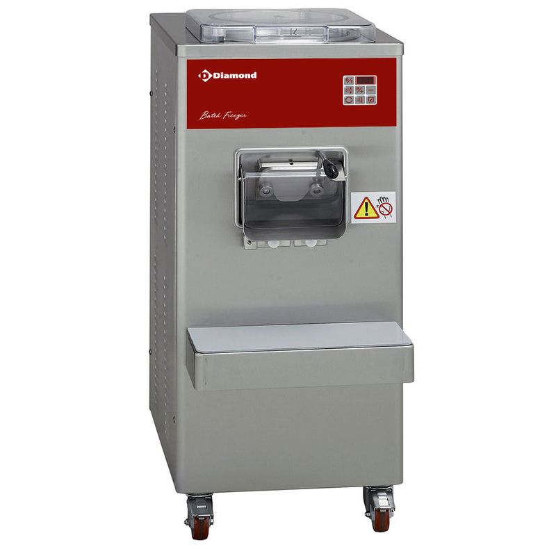 Vertikale automatische ijsturbine, 60 liter/u, watercondensor