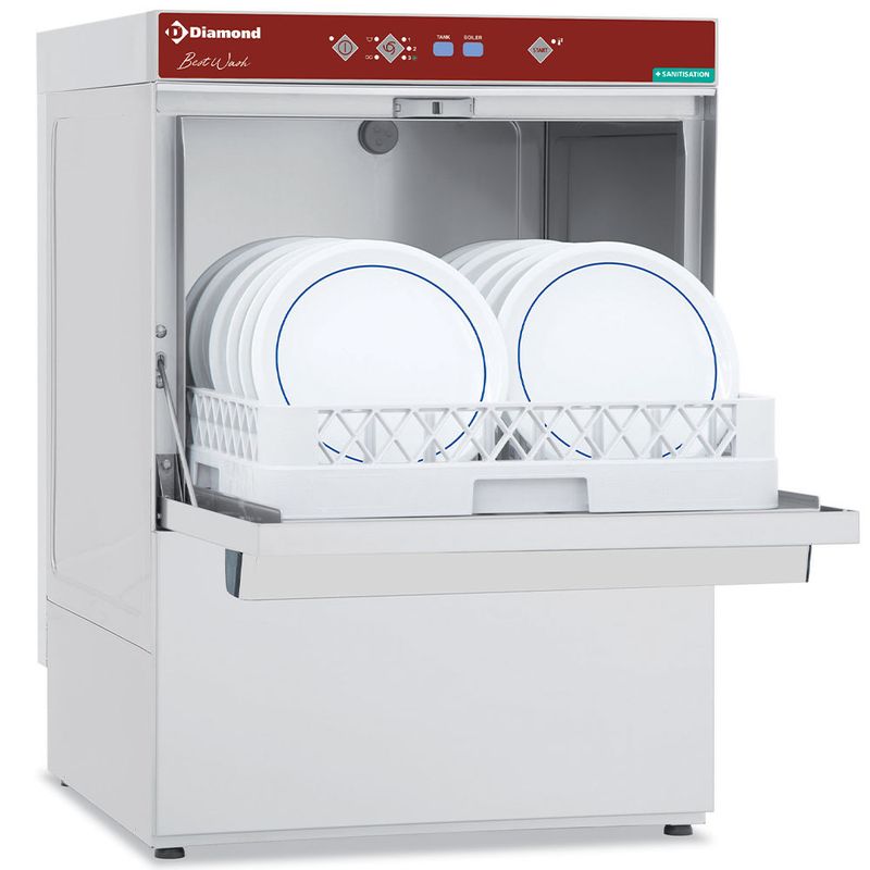 Vaatwasser mand 500x500mm &quot;Full Hygiene&quot;, met doorlopende ontharder