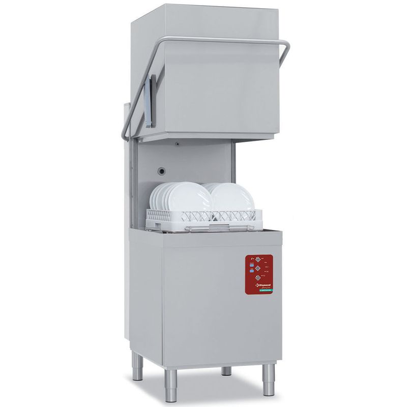Kapvaatwasser mand 500x500 mm &quot;Full Hygiene&quot;, met doorlopende ontharder