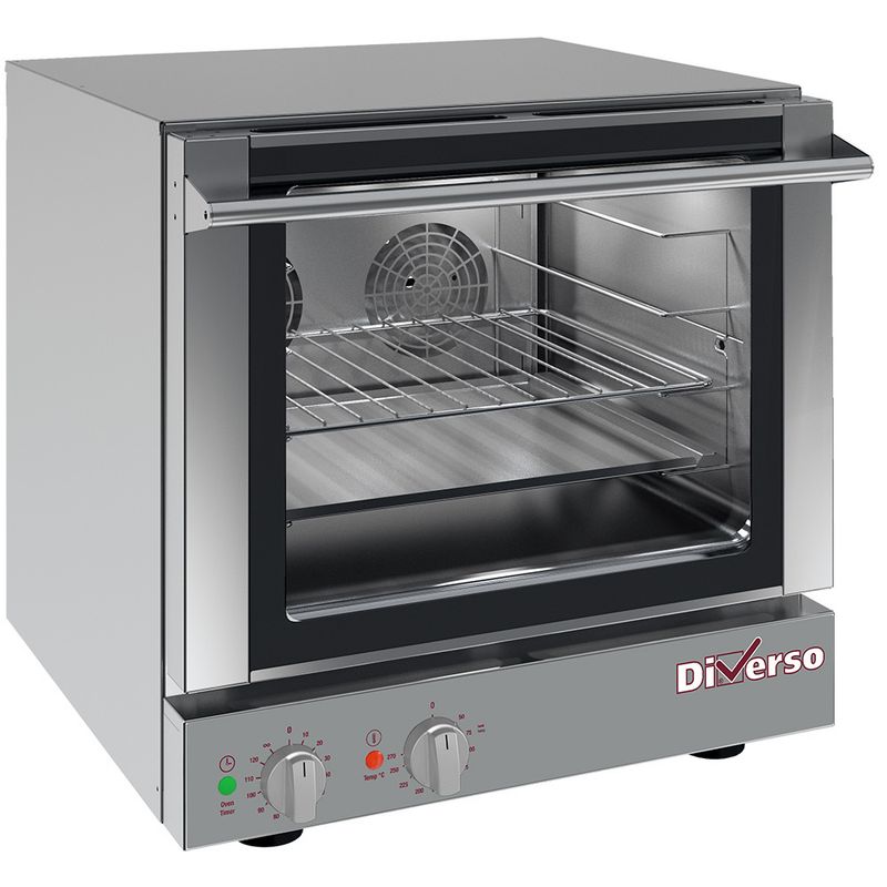 Elektrische convectieoven, 4x 460x340 mm