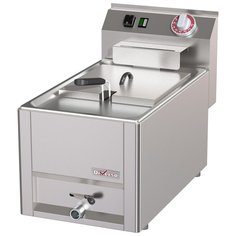 Elektrische friteuse 8 liter, -Top-