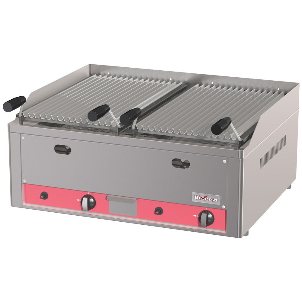 Lavasteengrill 1 module 8 kW