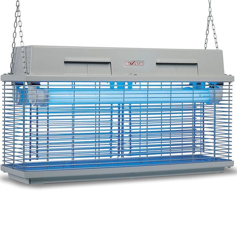 Elektrische insectenverdelger, UV-A lampen (2x 20 W)
