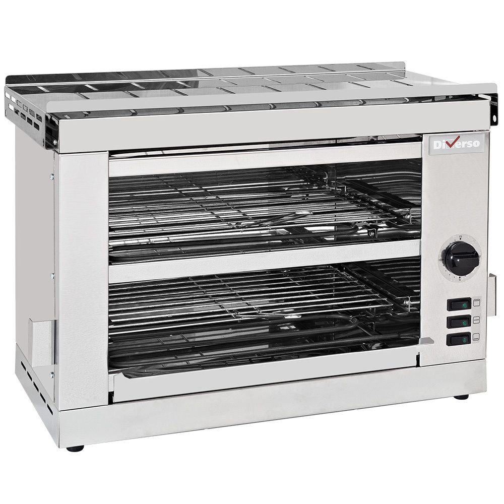 Toaster-salamander 2 verdiepen, met timer