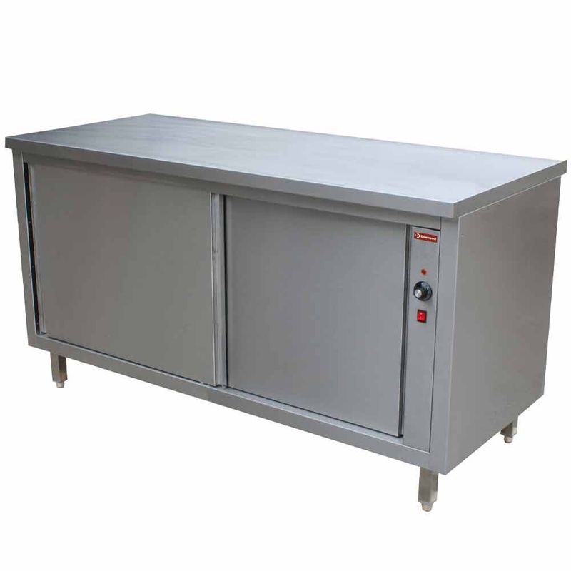 Centrale &quot;doorgeef&quot; warmkasten - schuifdeuren