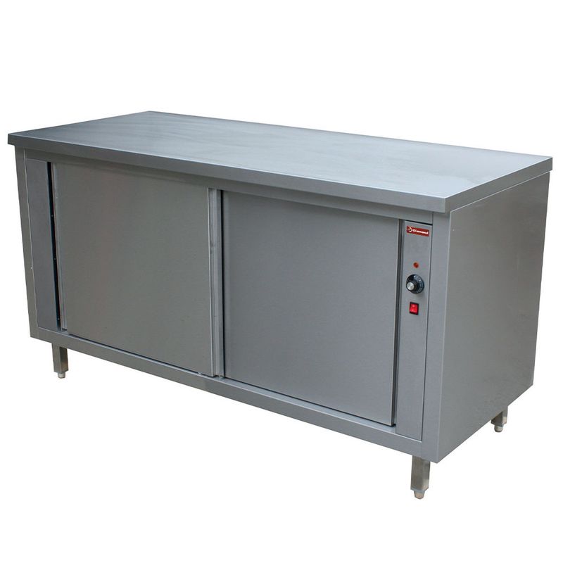 Centrale &quot;doorgeef&quot; warmkasten - schuifdeuren