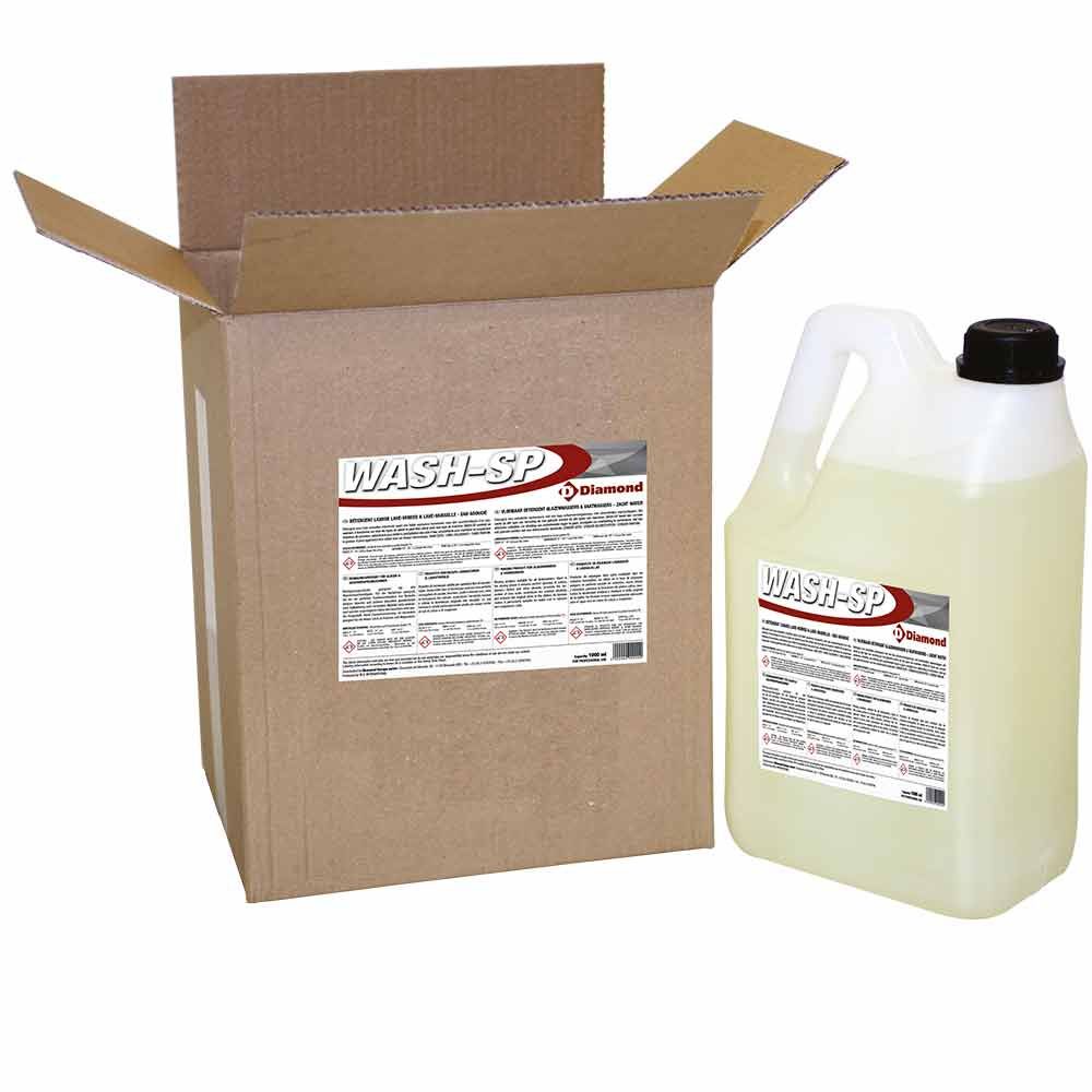 Vloeibaar wasmiddel glazenwassers &amp; vaatwasser  - Zacht water  - 2BDx5 LT/6KG
