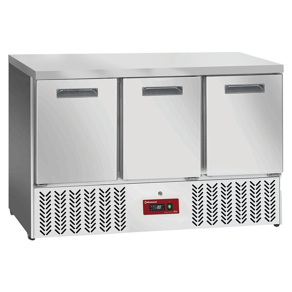 Koeltafel 3 deuren GN 1/1