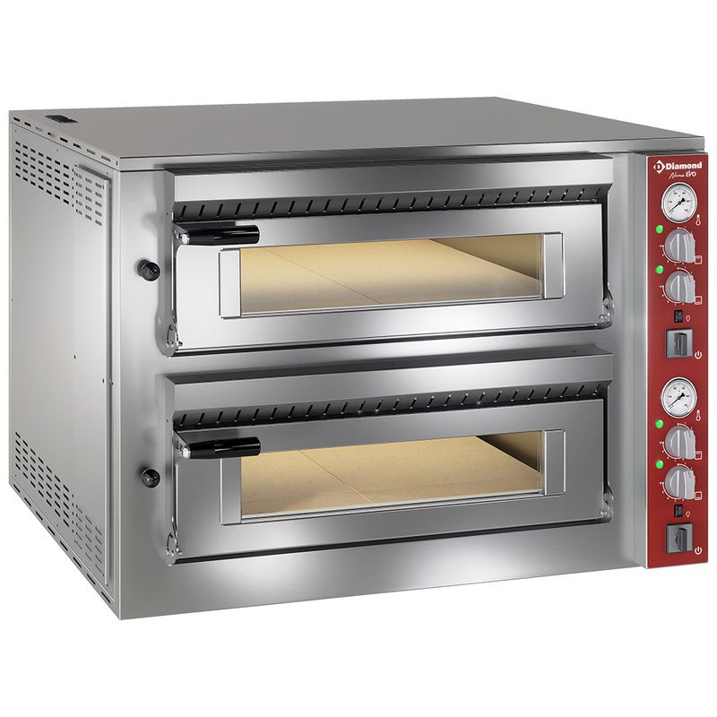 Elektrische oven 2x 4 pizza&#39;s