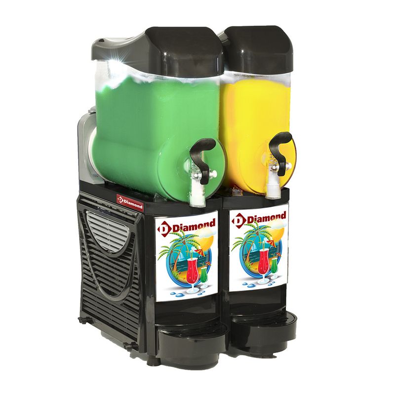 Granita &amp; sorbet machine/distributor, 2x 10 liter