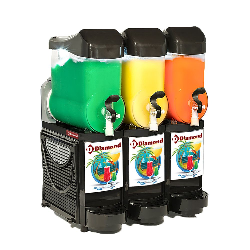 Granita &amp; sorbet machine/distributor, 3x 10 liter