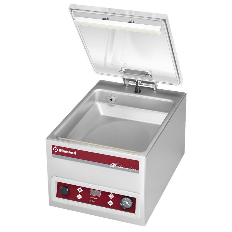 Vacuummachine, kamer 280x310xh85 mm. - 4 m3/u