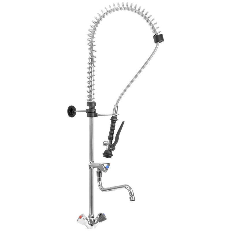 Sproeier en kraan met mengkraangroep (uitgang MONO)