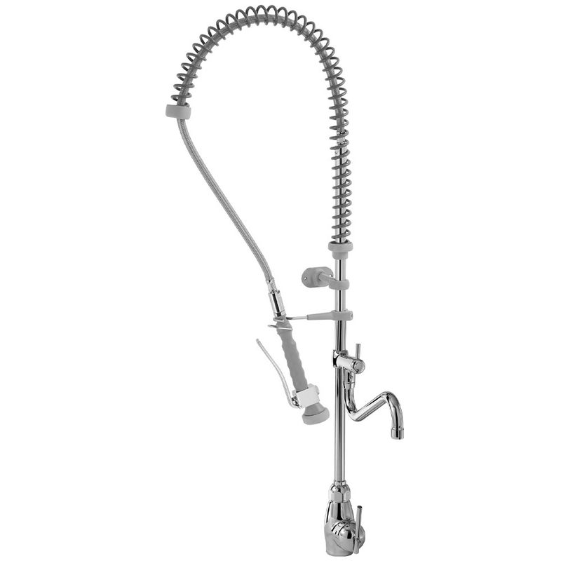 Sproeier en kraan met mengkraangroep, &quot;Groot debiet&quot;