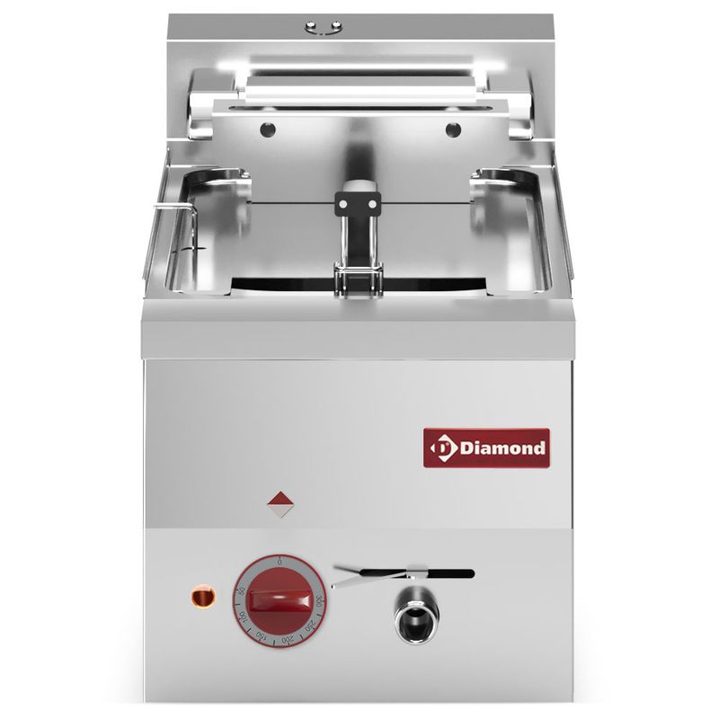 Elektrische friteuse, 1 kuip 10 liter -Top-