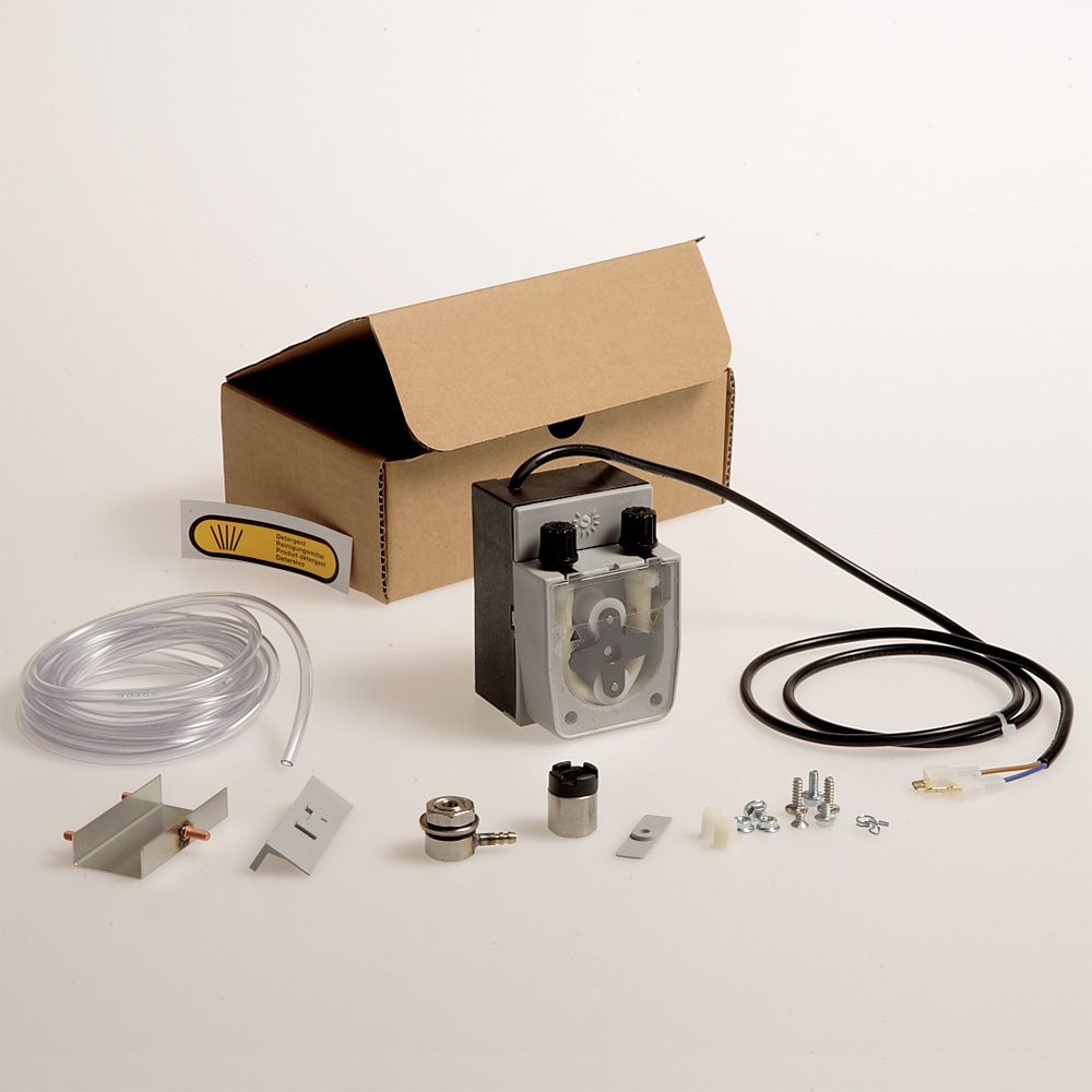 Doseerkit voor vloeibaar wasmiddel &quot;peristaltisch&quot;