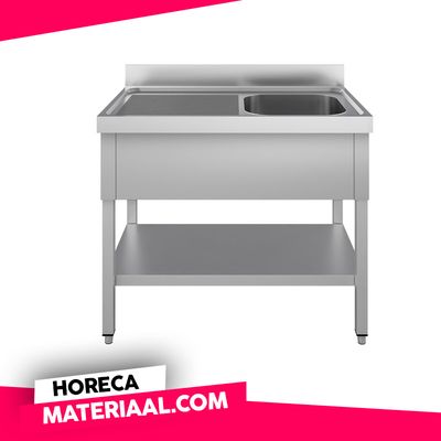 RVS TAFEL / KAST / SCHAP