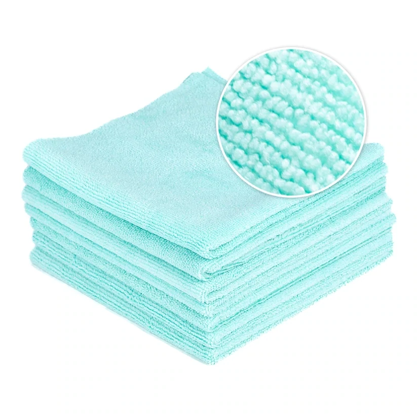 Microfiber towel Regular 320 (cyan) 40×40cm