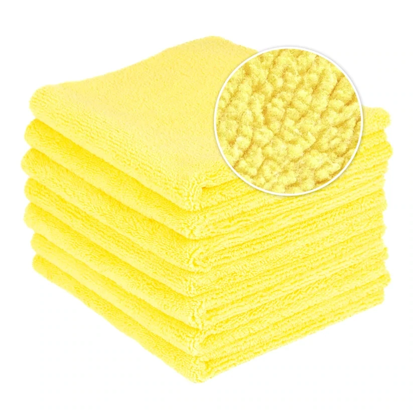Microfiber towel Prime 350 (yellow) 40×40cm
