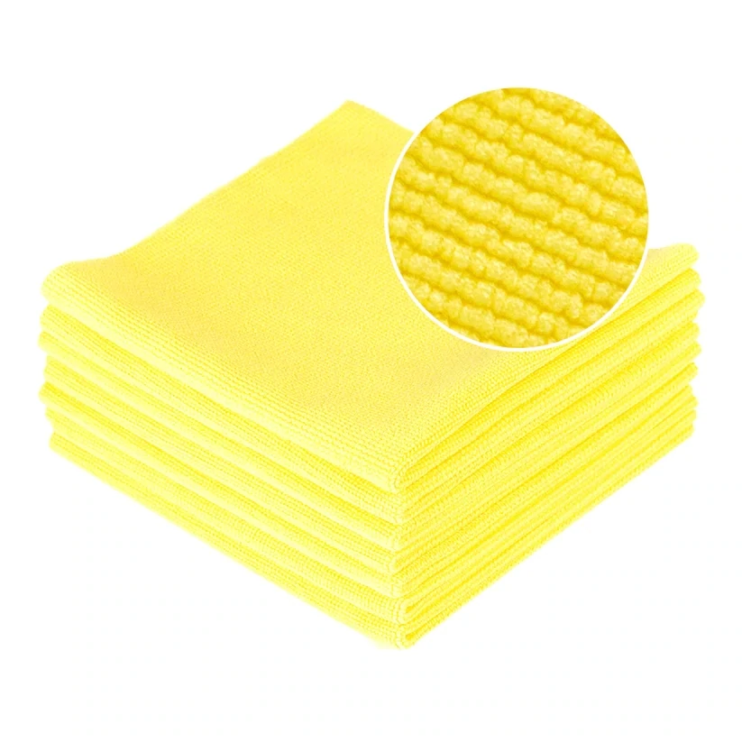 Microfiber towel Prime Loop 320 (yellow) 40×40cm