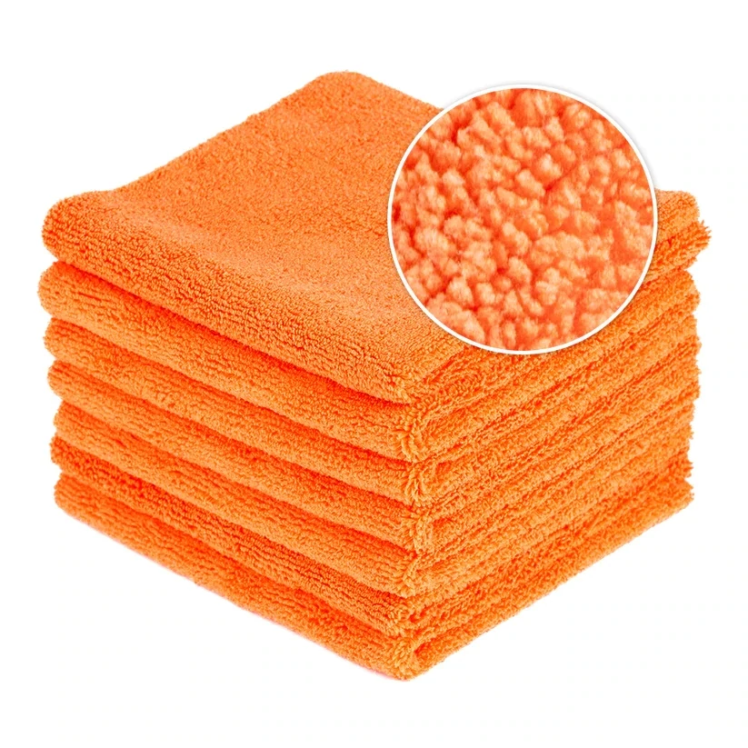 Microfiber towel Prime 350 (orange) 40×40cm