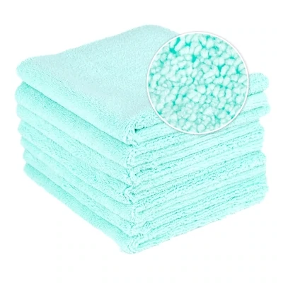 Microfiber towel Prime 350 (cyan) 40×40cm