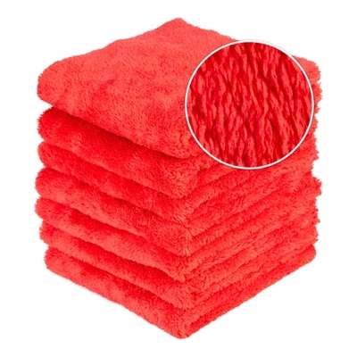 Microfiber towel Superior 350 (red) 40×40cm