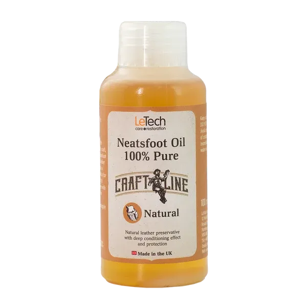 LeTech Neatsfoot Oil (100% Pure) - natural