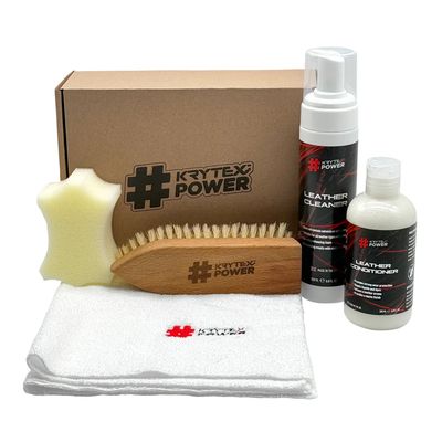 Kit for leather care