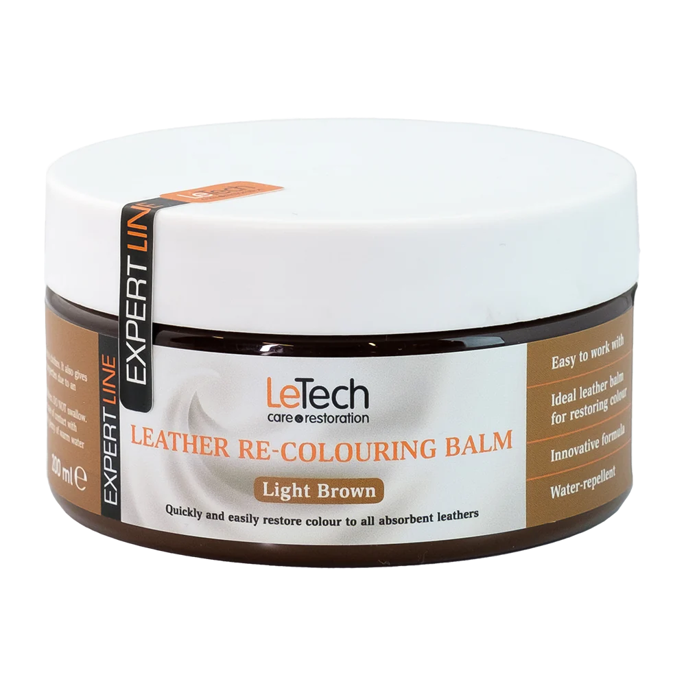 Leather Re-Colouring Balm Light Brown