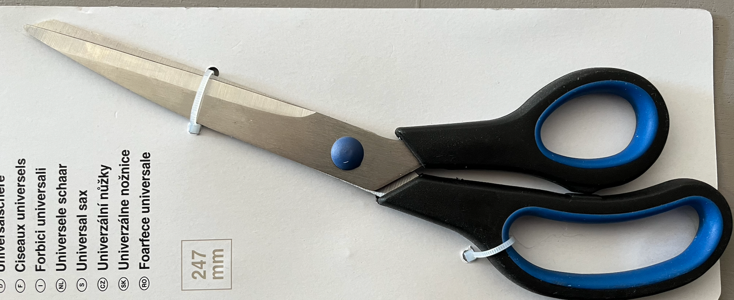 Schaar voor het knippen van de exclusion flaps