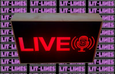 Illuminated &quot;LIVE&quot; Light Box For Studio/Streamer Setup, LightBox For Gamers, Studio, Streamer Setup, Gaming Setup