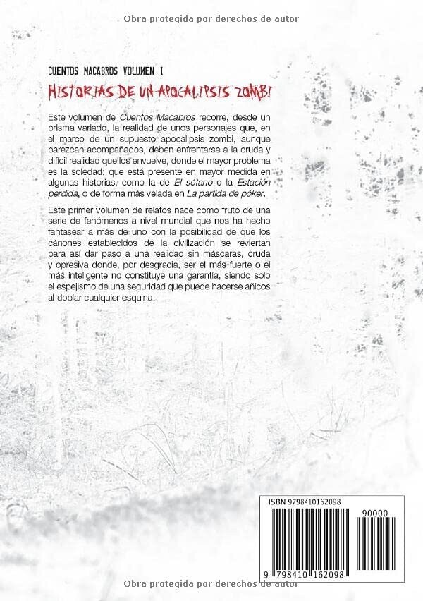 Cuentos macabros volumen 1. Historias de un apocalipsis zombi
