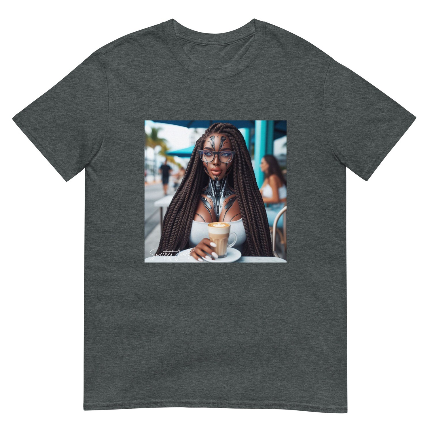 Cyber Latee: Byteful Beauty - Short-Sleeve Unisex T-Shirt