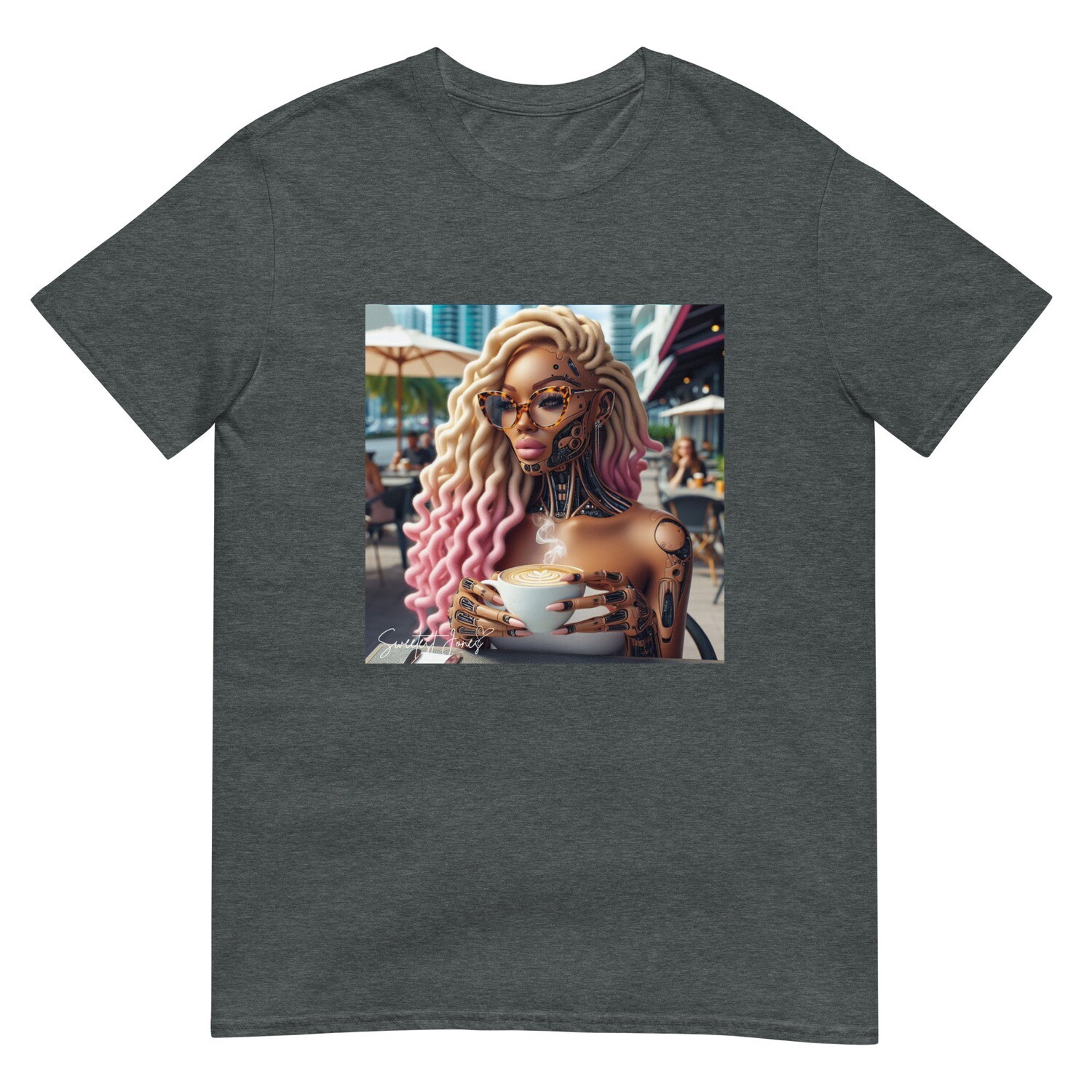Cyber Latee: Logic Lady- Short-Sleeve Unisex T-Shirt 