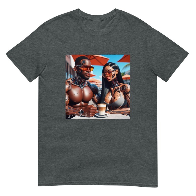 Cyber Latee: Chain Link - Short-Sleeve Unisex T-Shirt 