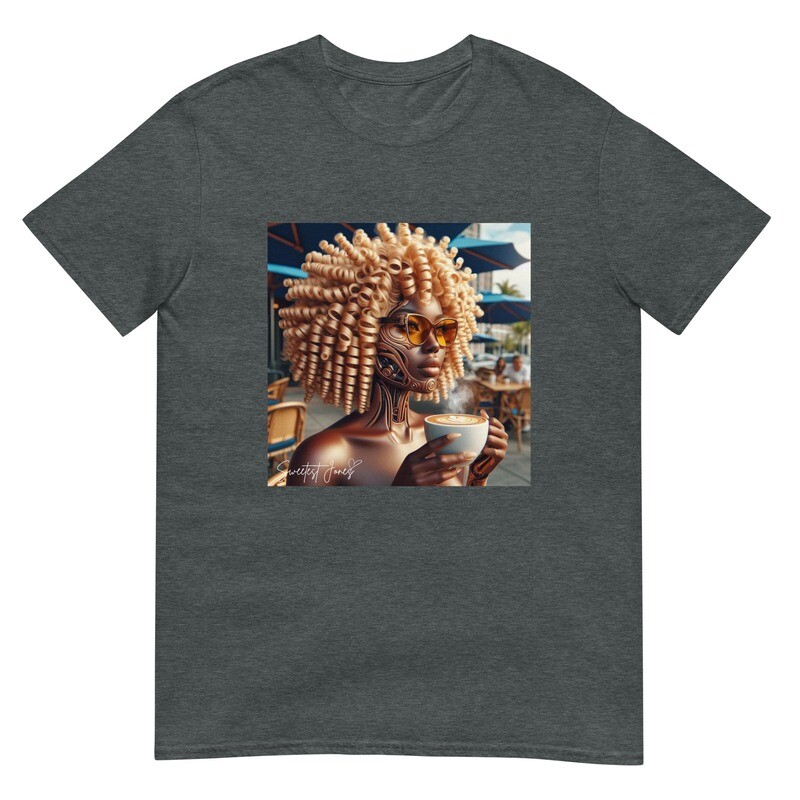 Cyber Latee: Curly Brackets- Short-Sleeve Unisex T-Shirt