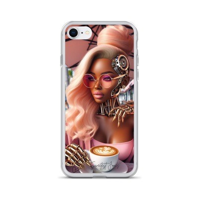 Cyber Latee: Pink Theory- Clear Case for iPhone®