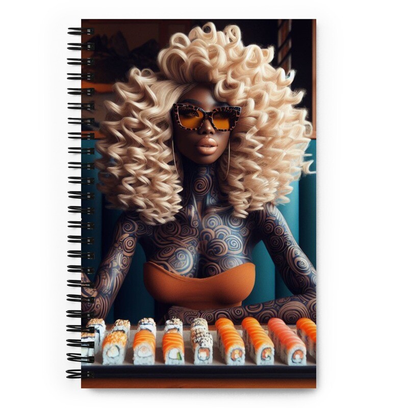 UrbanByteBeauty- Spiral notebook