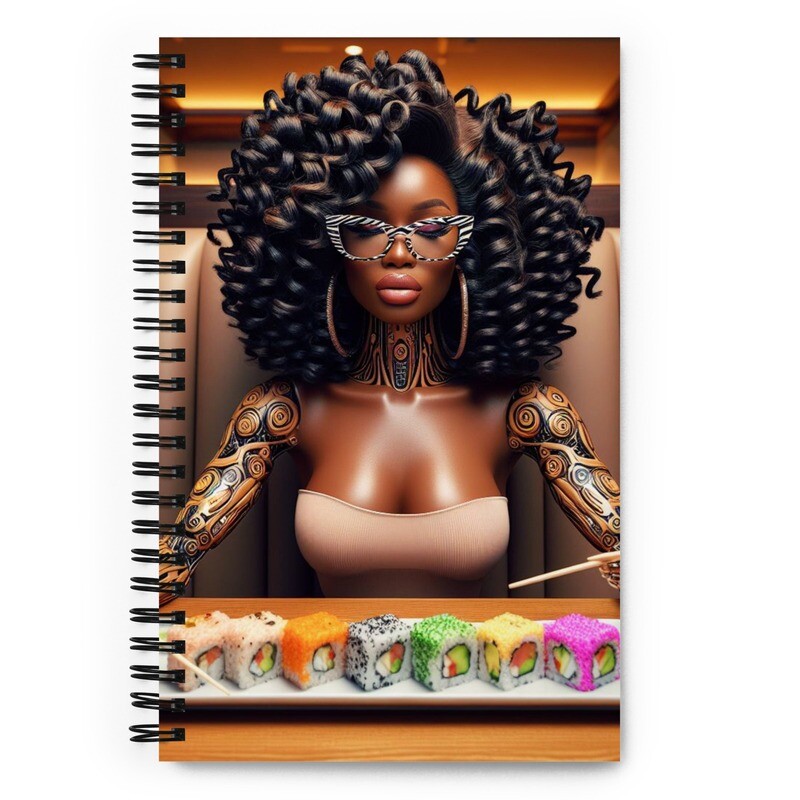 BionicBabe - Spiral notebook