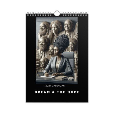 *LIMITED EDITION* Dream &amp; The Hope  - Wall calendar (2024)