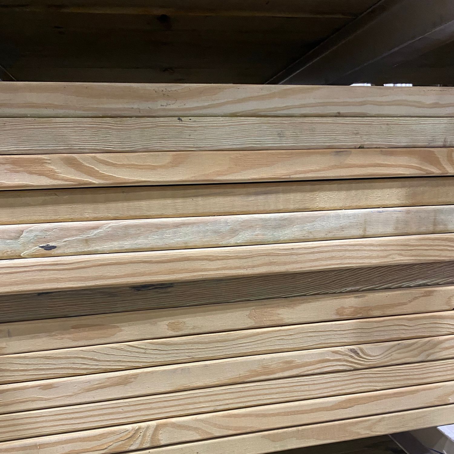 1-1/4in x 6in #2 Pine Ground Contact Treated Lumber