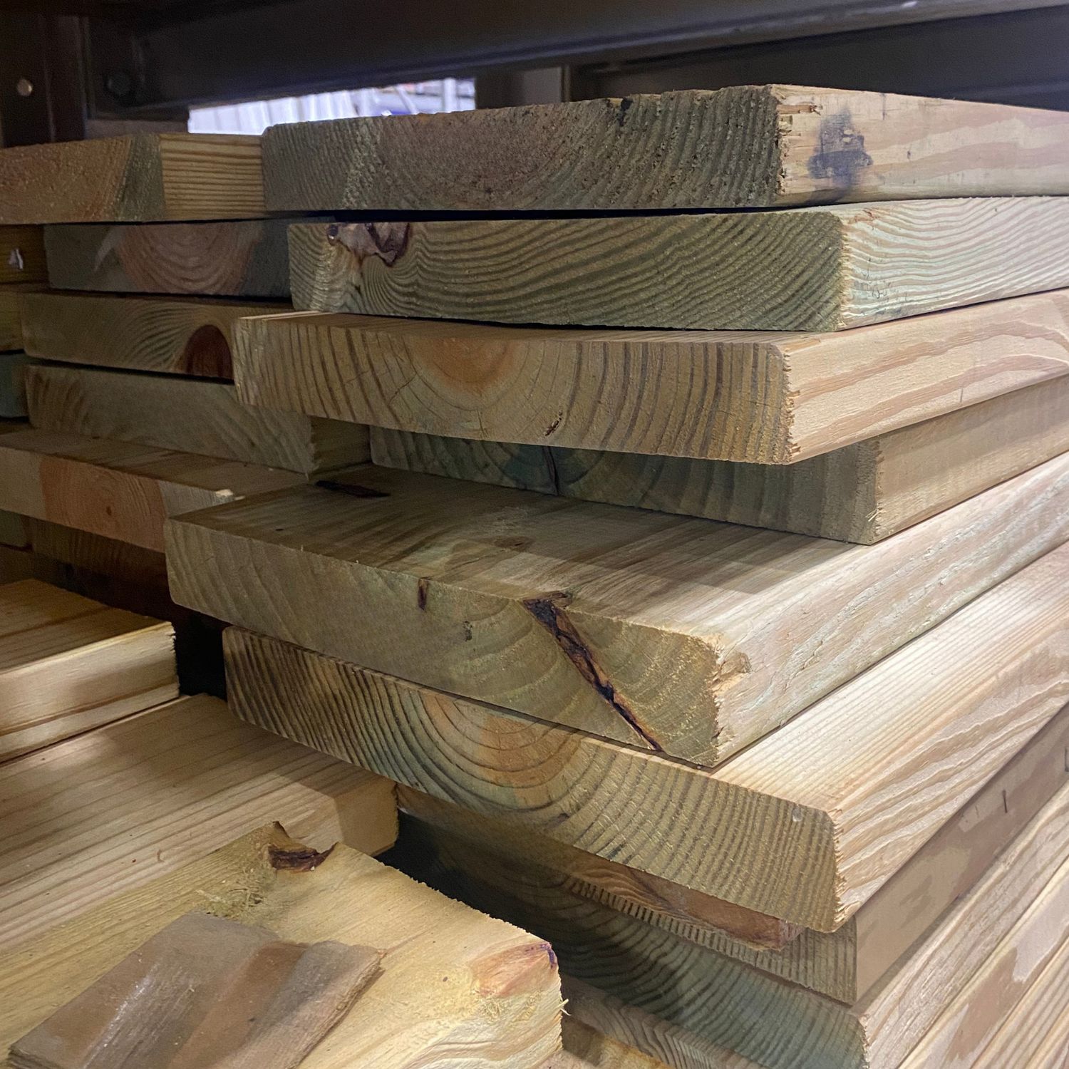 2in x 12in #1 Pine Ground Contact Treated Lumber