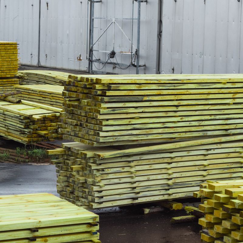 2in x 10in #2 Pine Center Match Ground Contact Treated Lumber