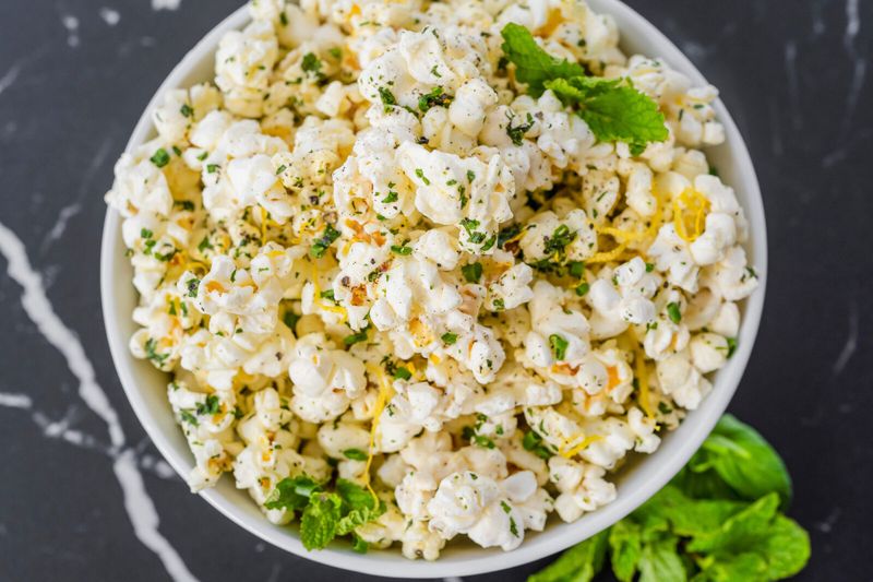 Free Recipe: Herbed Popcorn