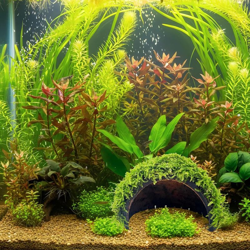 Moos-Höhle mit Javamoos