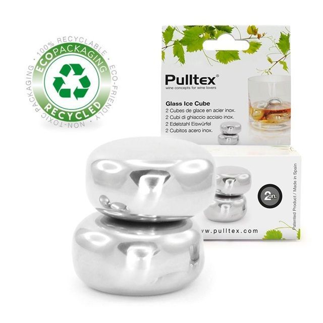 Pulltex stainless steel ice cubes Pulltex stainless steel ice cubes