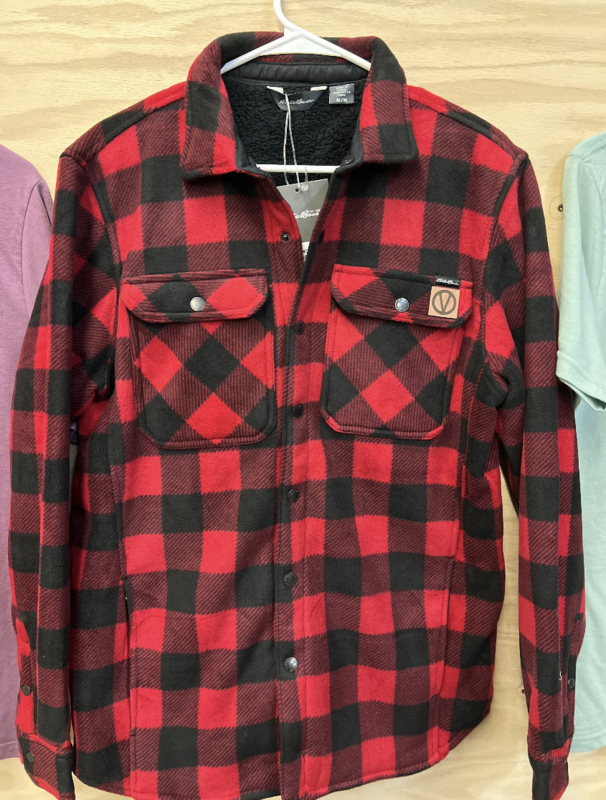 Sherpa Lined Patch Flannel
