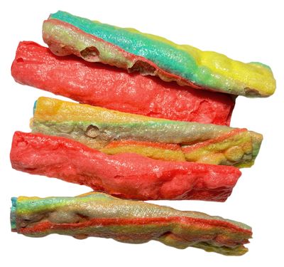 Freeze Dried Colorful Crunchy Sticks