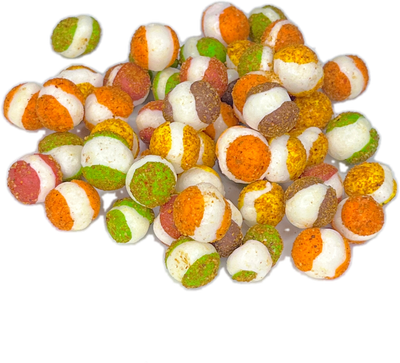 Chili Limon Rainbow Blasters 15ct Snack Pack | Specialty Mexican Flavored Freeze-dried Spicy Candy | Resealable Birthday Treat Bags 2oz
